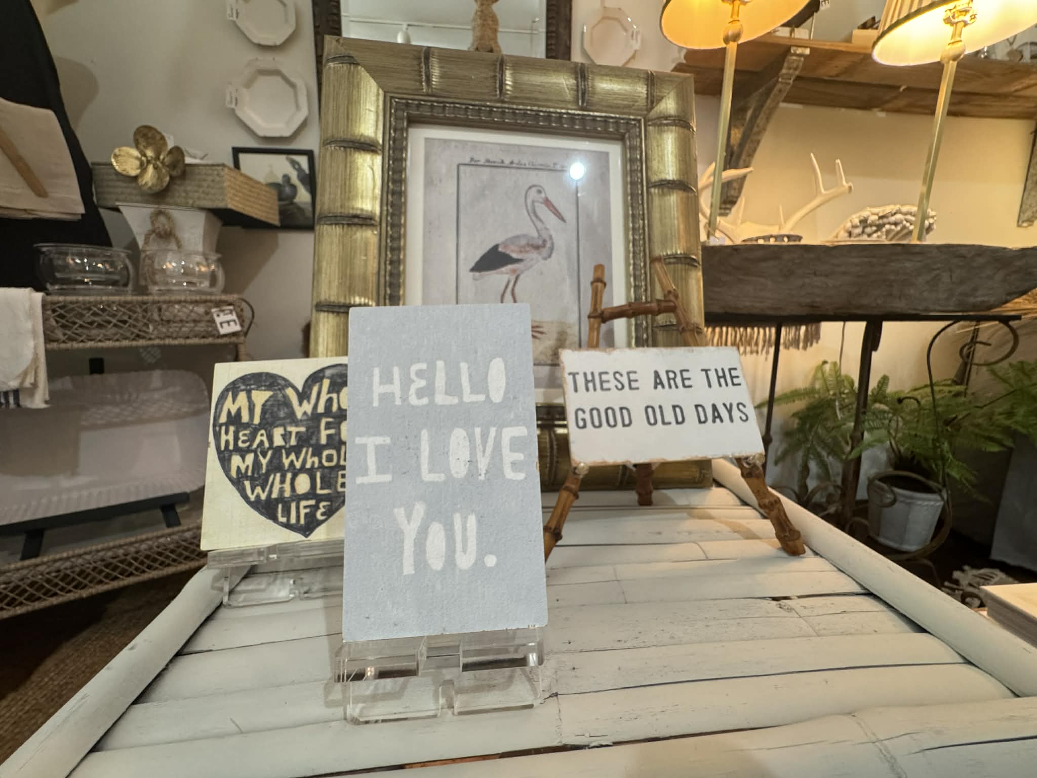 Little home decor sayings on wood