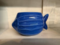 BLUE FISH MUG OR PLANTER
