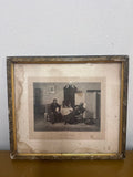 VINTAGE UNE BOOONNE HISTOIRRE FRAMED PRINT