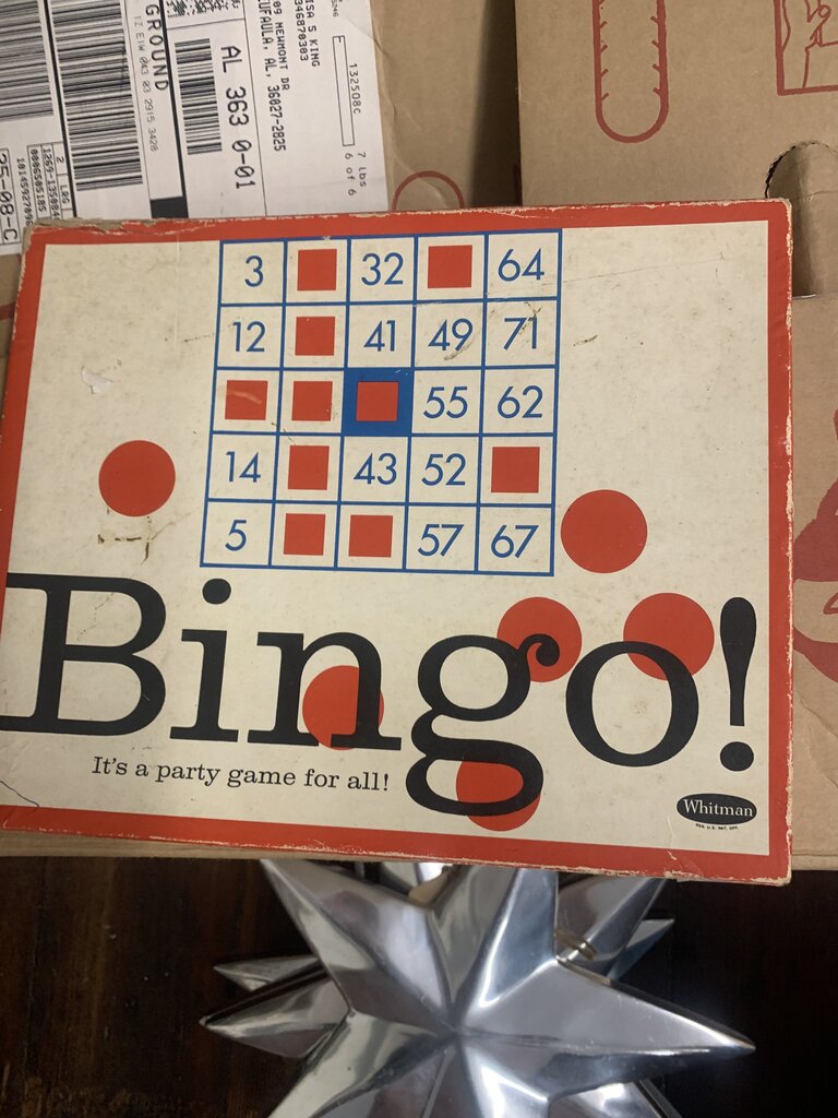 VINTAGE BINGO GAME