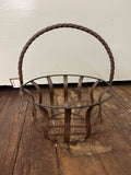 WROUGHT IRON BASKET