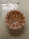 STONEWARE FLOWER BOWL BROWN