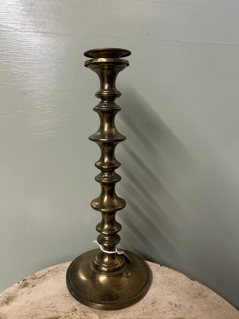 LG BRASS CANDLE STICK