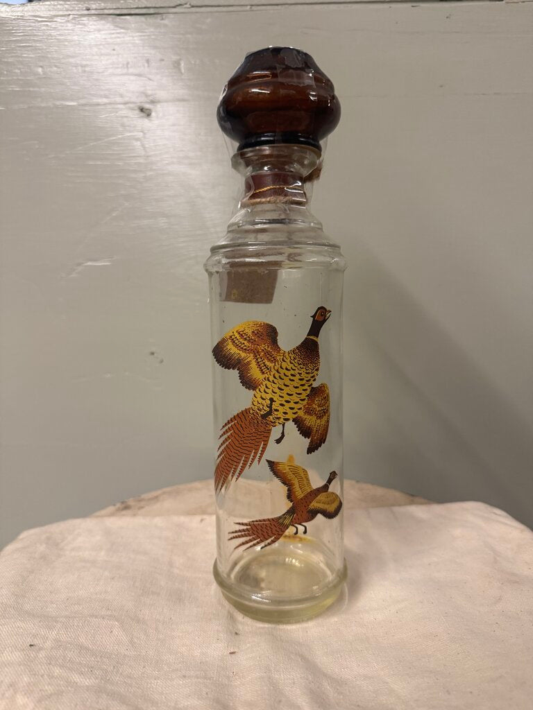 PHEASENT DECANTER