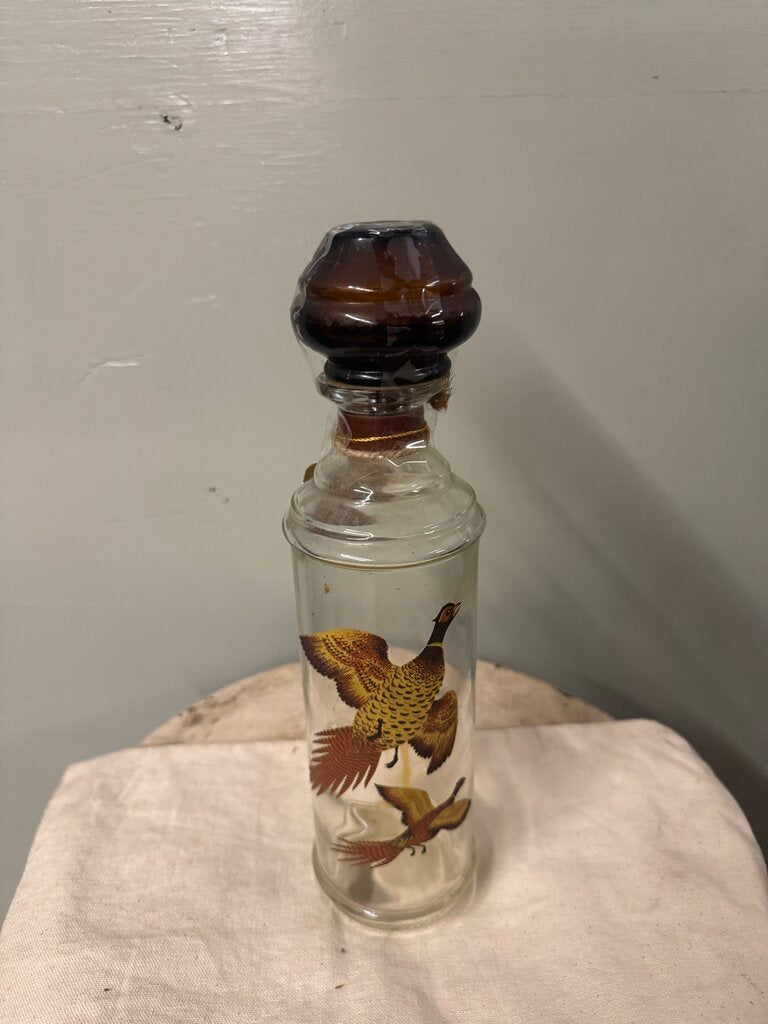 PHEASENT DECANTER