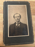 PHOTO OF MAN IN ASCOT BLACK AND WHITE