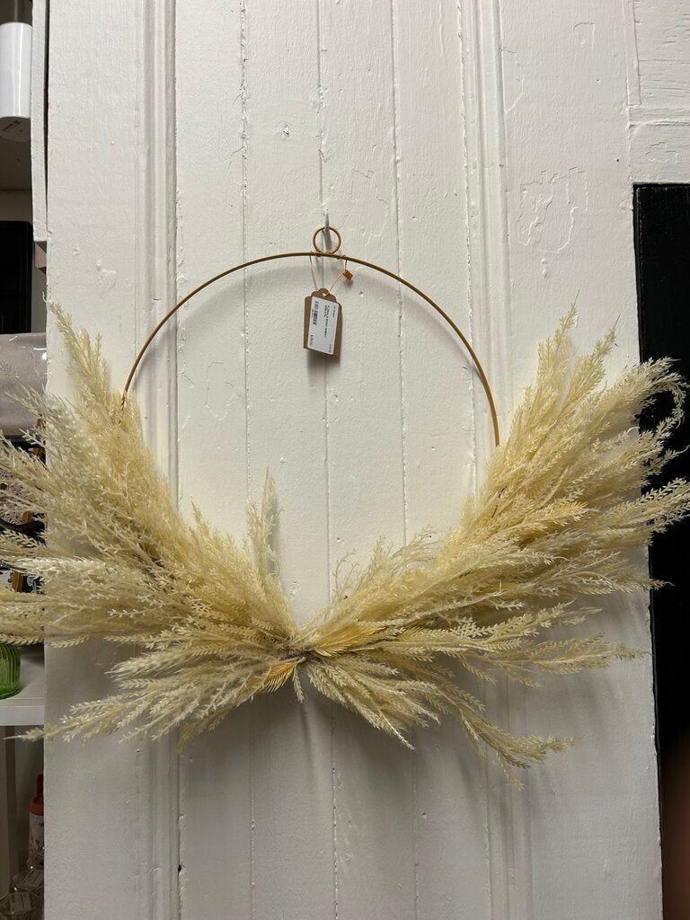 BOHO WHEAT WREATH