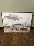 RUSTIC TRUCK ON FARM