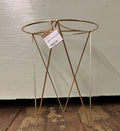 METAL PLANT STAND GOLD