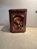 VINTAGE HOLIDAY TIN/CANISTER