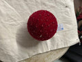 BEADED ORNAMENT RED