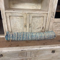 JUTE RUG LIGHT BLUE, DARK BLUE, AQUA, & CREAM