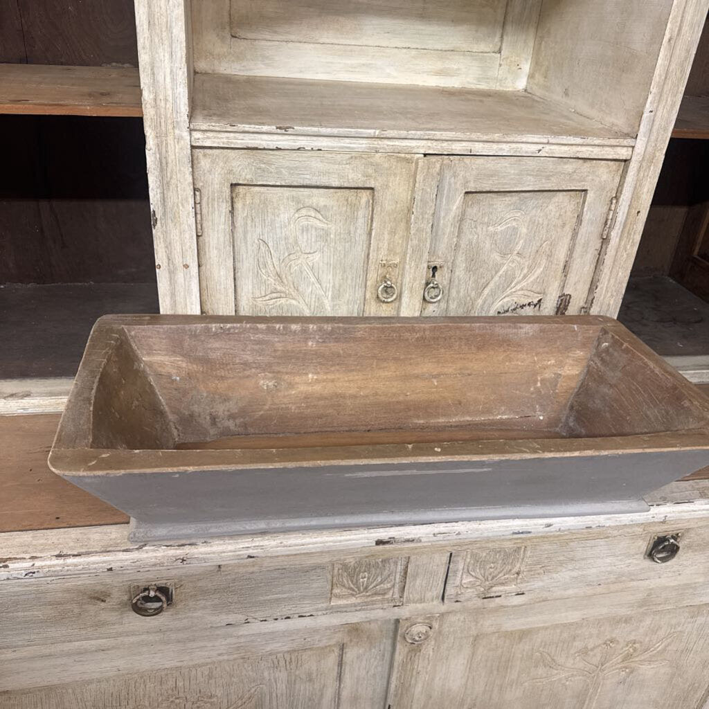 RECTANGLE GREY BOWL