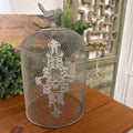 BIRD CAGE STYLE CLOCHE CANDLE LANTERN