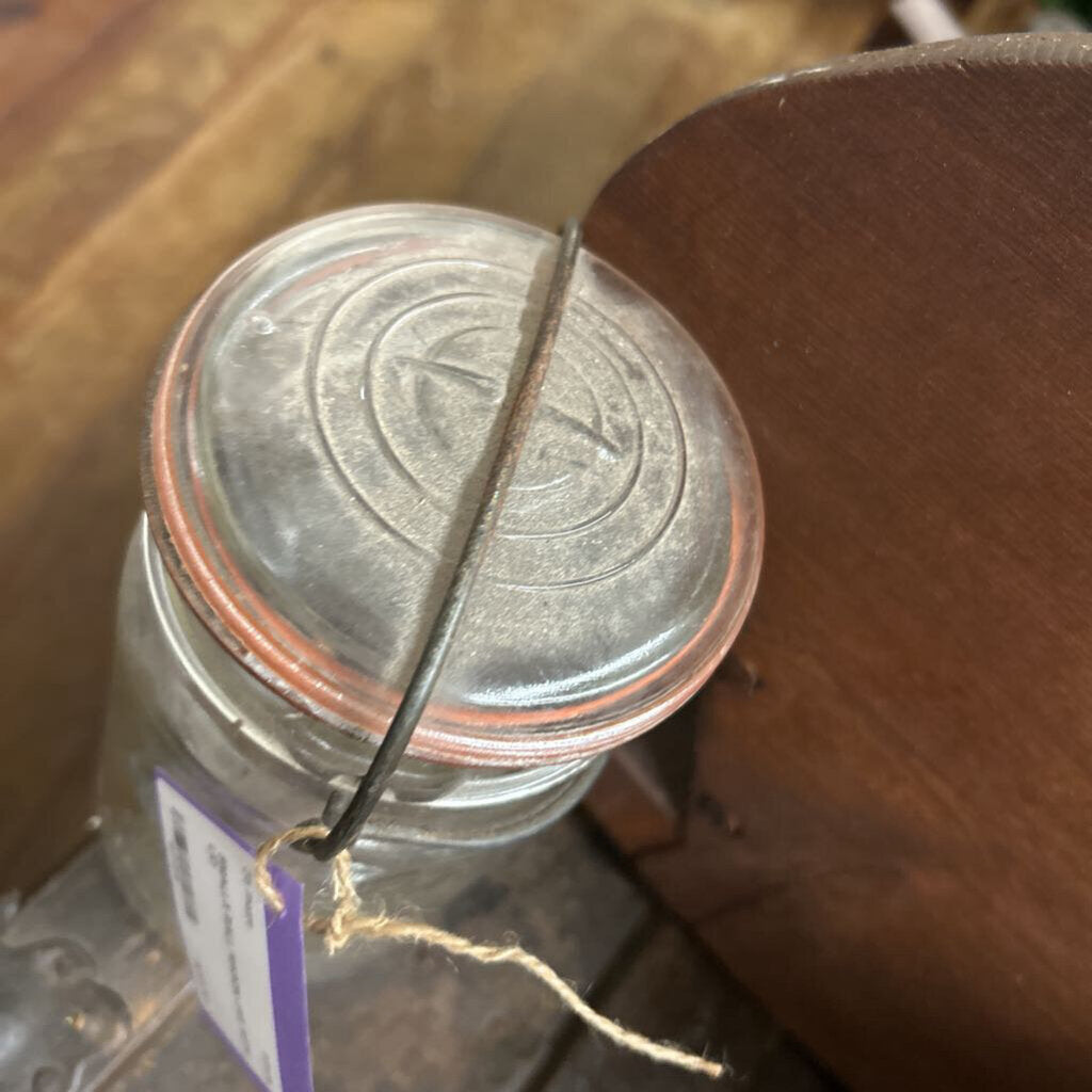 Quart sized mason jar