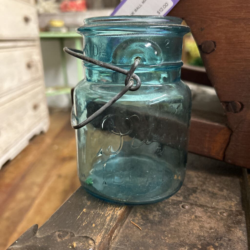 BLUE BALL MASON JAR SM