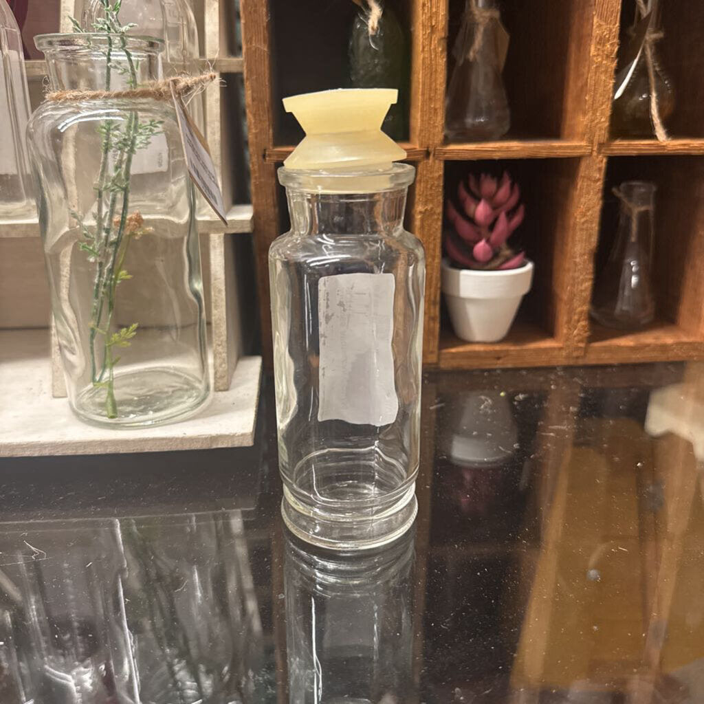 APOTHECARY GLASS BOTTLE