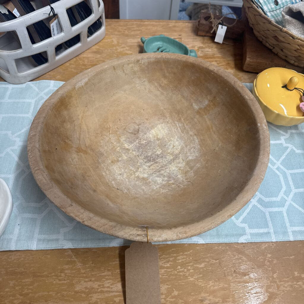 RUSTIC WOODEN BOWL