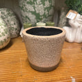 CRACKLE GLAZE POT