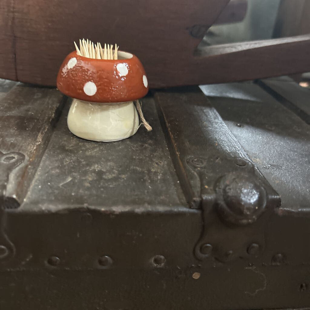 MUSHROOM TOOTHPICK HOLDER