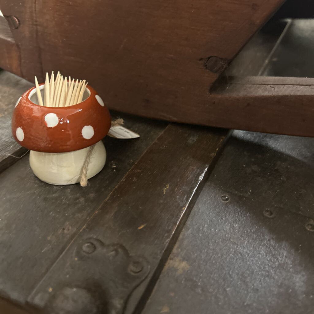 MUSHROOM TOOTHPICK HOLDER