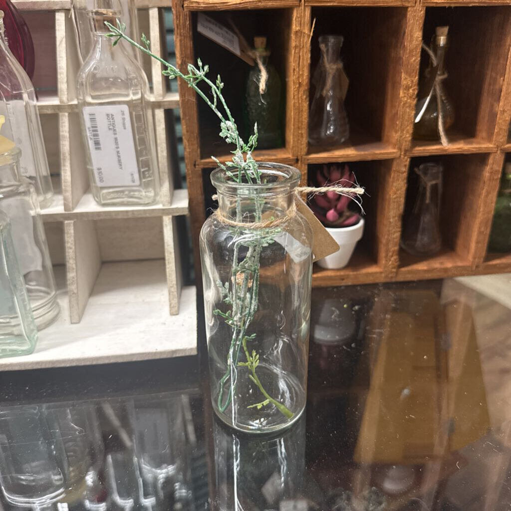 VINTAGE APOTHECARY GLASS JAR