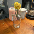VINTAGE LUTEX GLASS SYRUP BOTTLE