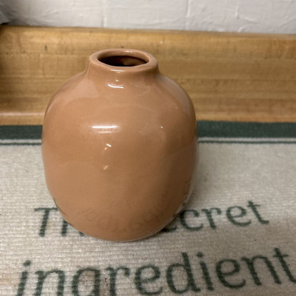 CERAMIC VASE TAN