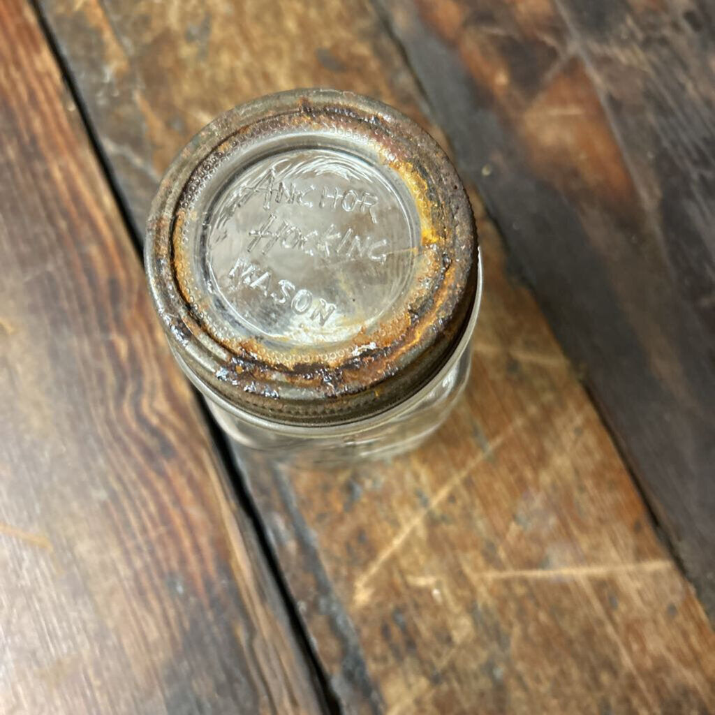 VINTAGE ANCHOR HOCKING JAR