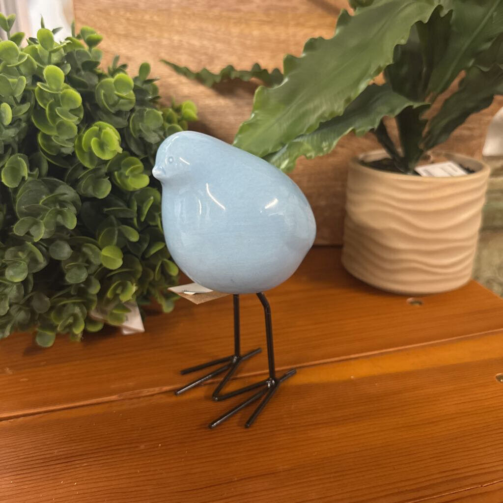 CERAMIC BIRD BLUE