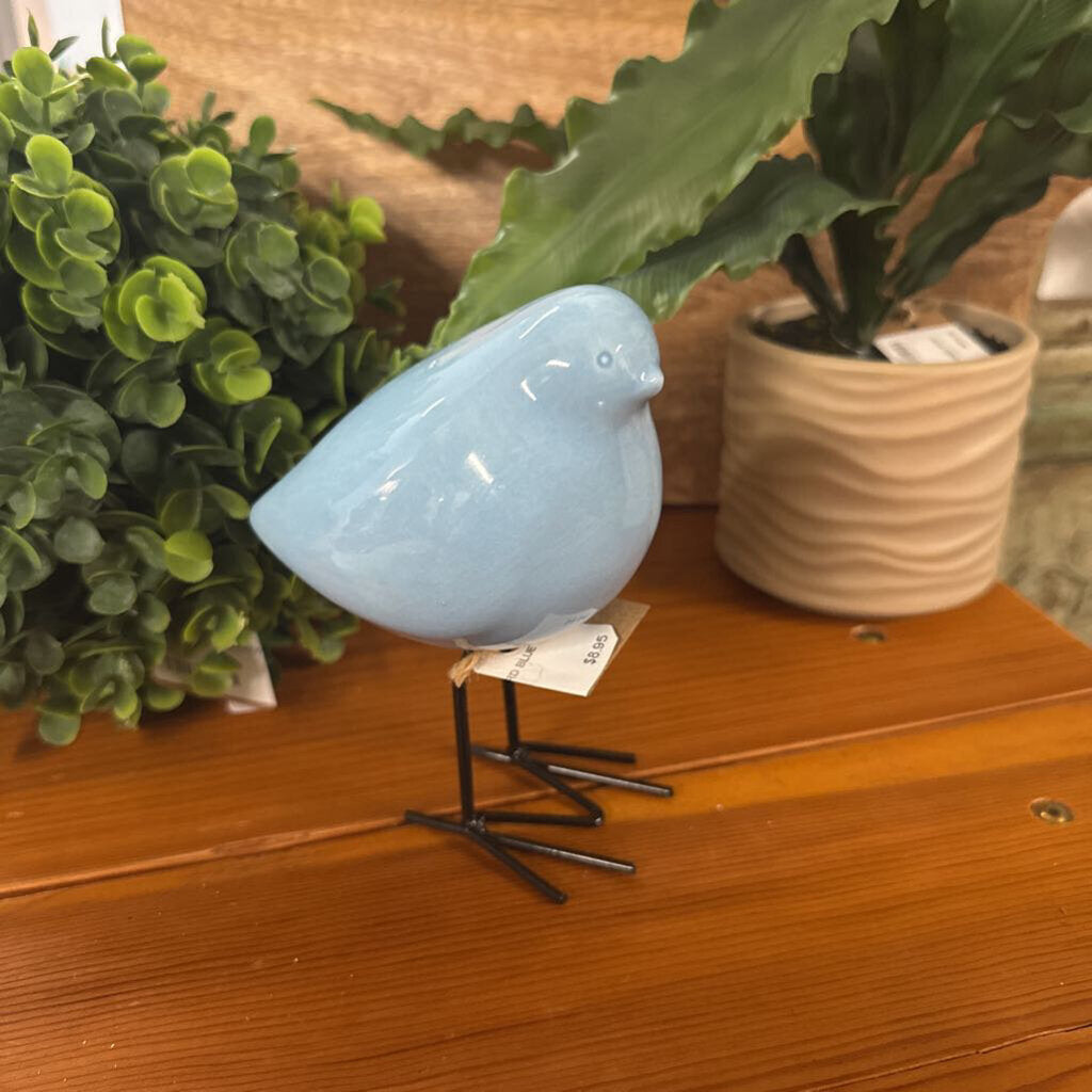 CERAMIC BIRD BLUE