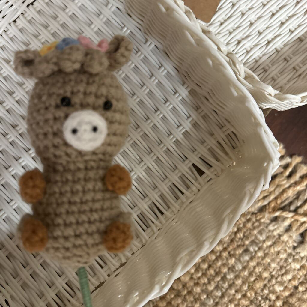 CROCHET COW PICK