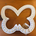 BEADED BUTTERFLY WALL ART