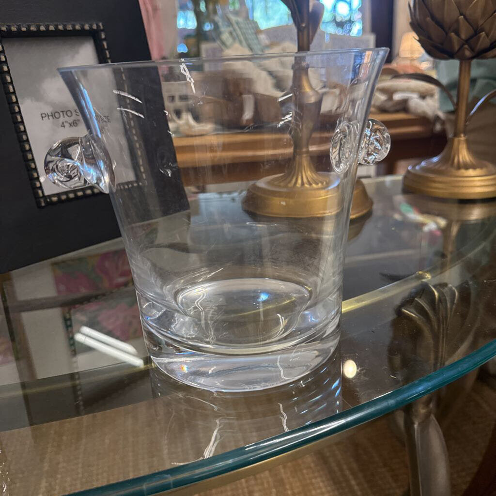 GLASS ICE BUCKET