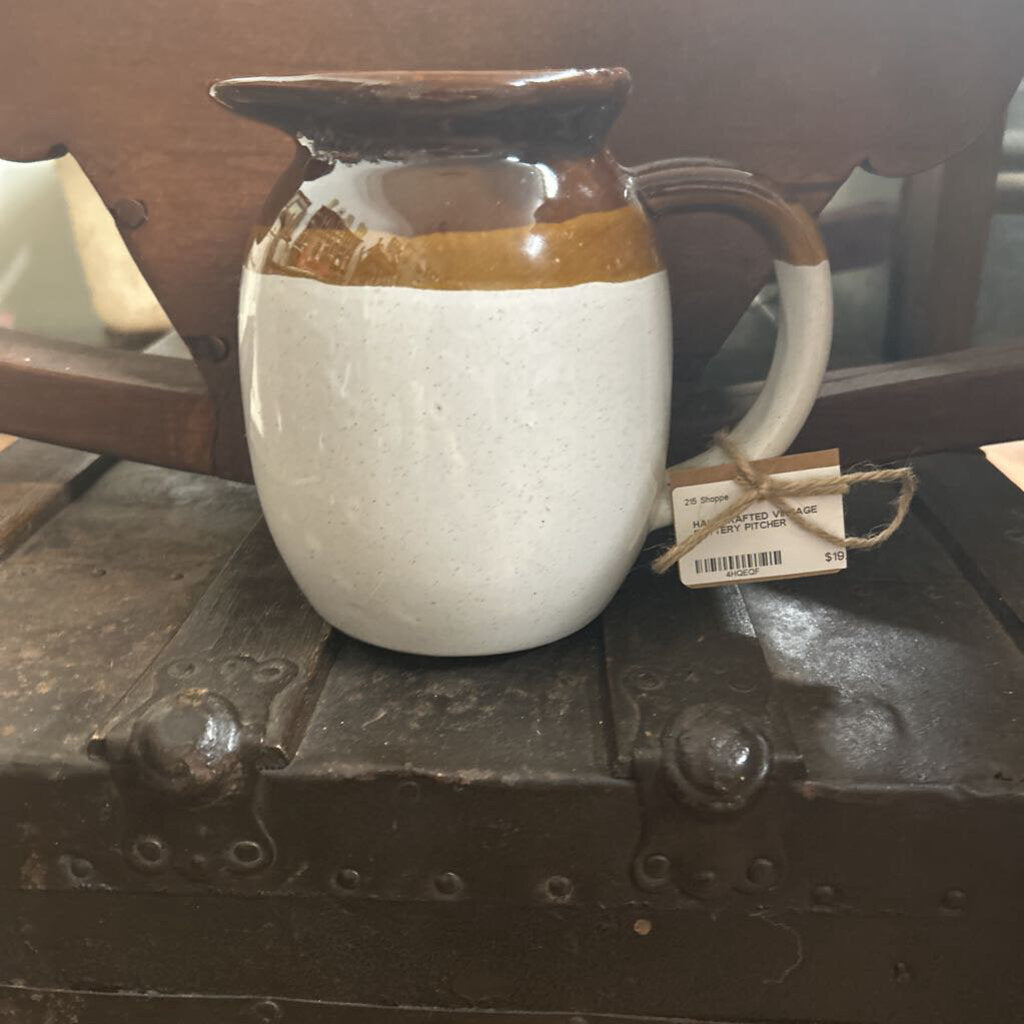 VINTAGE POTTERY PITCHER