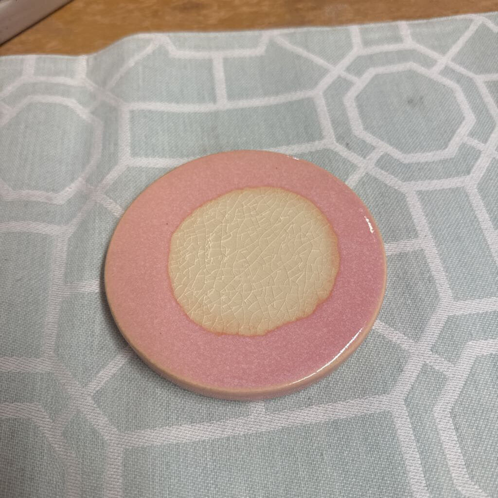 STONEWARE TRIVETREACTIVE GLAZE COASTER