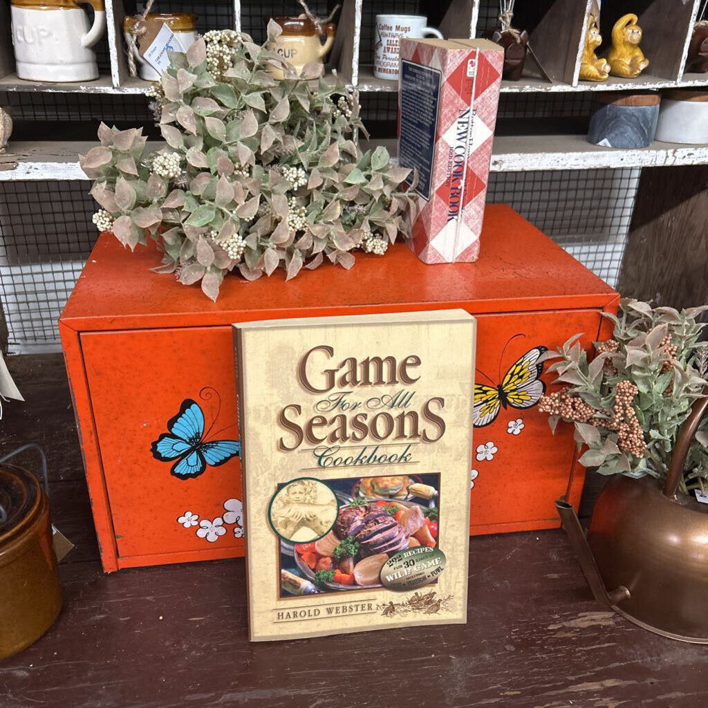 GAME FOR ALL SEASONS COOKBOOK