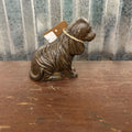 CAST IRON DOG BROWN
