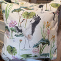 Heron Custom Pillow w/ Down Insert 24 x 24