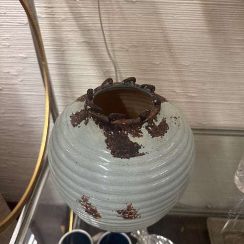 AQUA POTTERY JAR