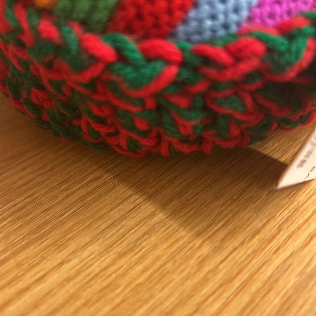 GREEN AND RED BASKET