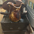 BENNINGTON ROCKHOUSE FLORAL CIRCLE PITCHER