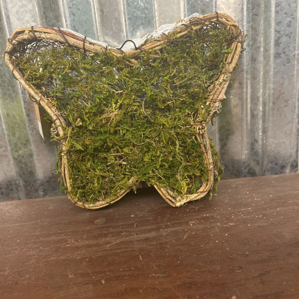 MOSS BUTTERFLY BASKET