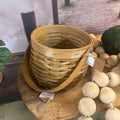 NATURAL WOVEN BASKET
