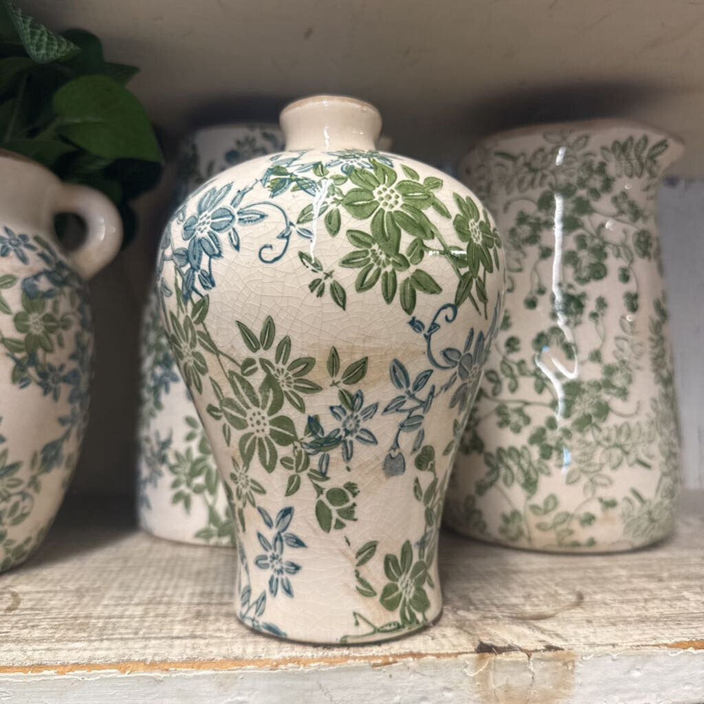 BLUE/GREEN VASE
