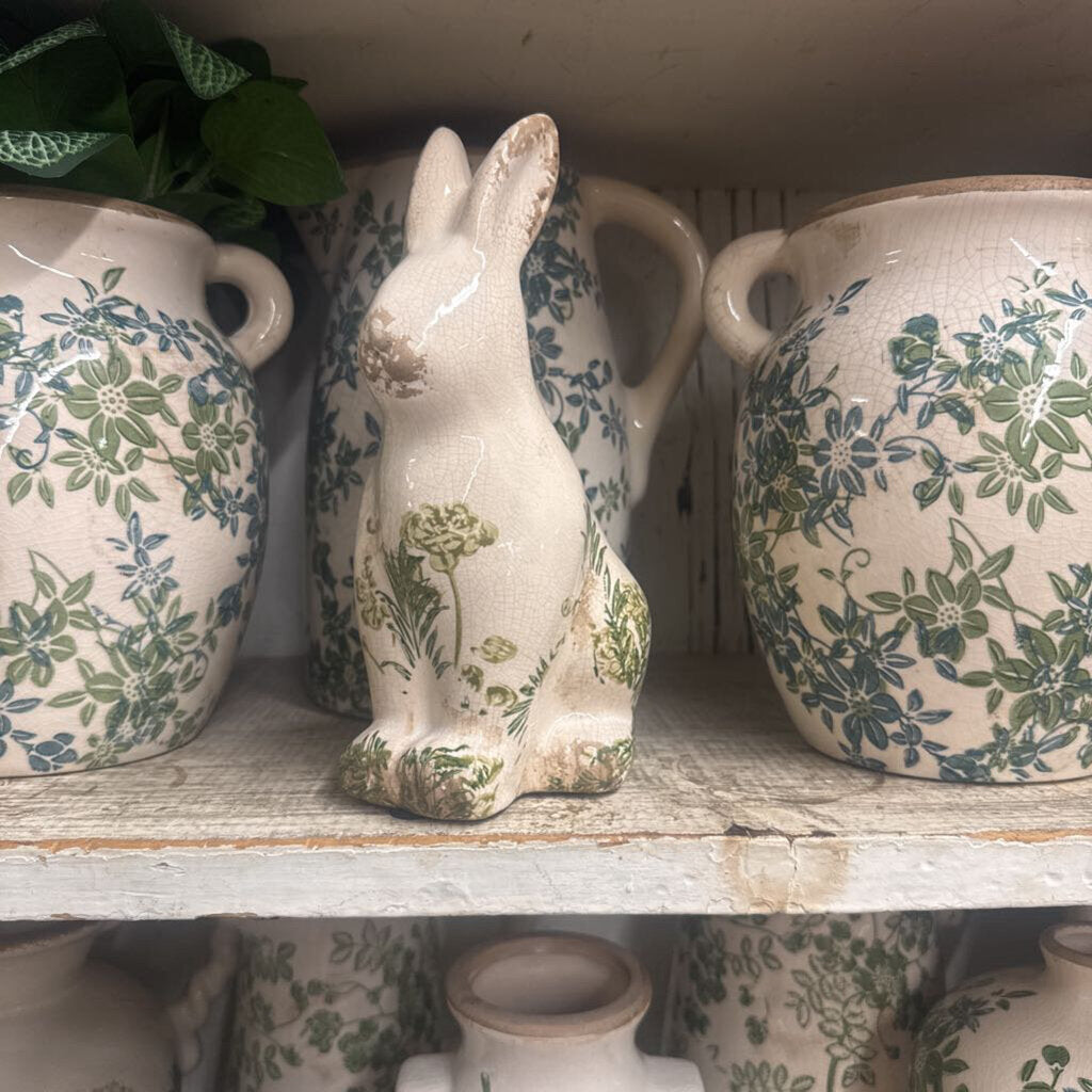 GREEN/WHITE BUNNY