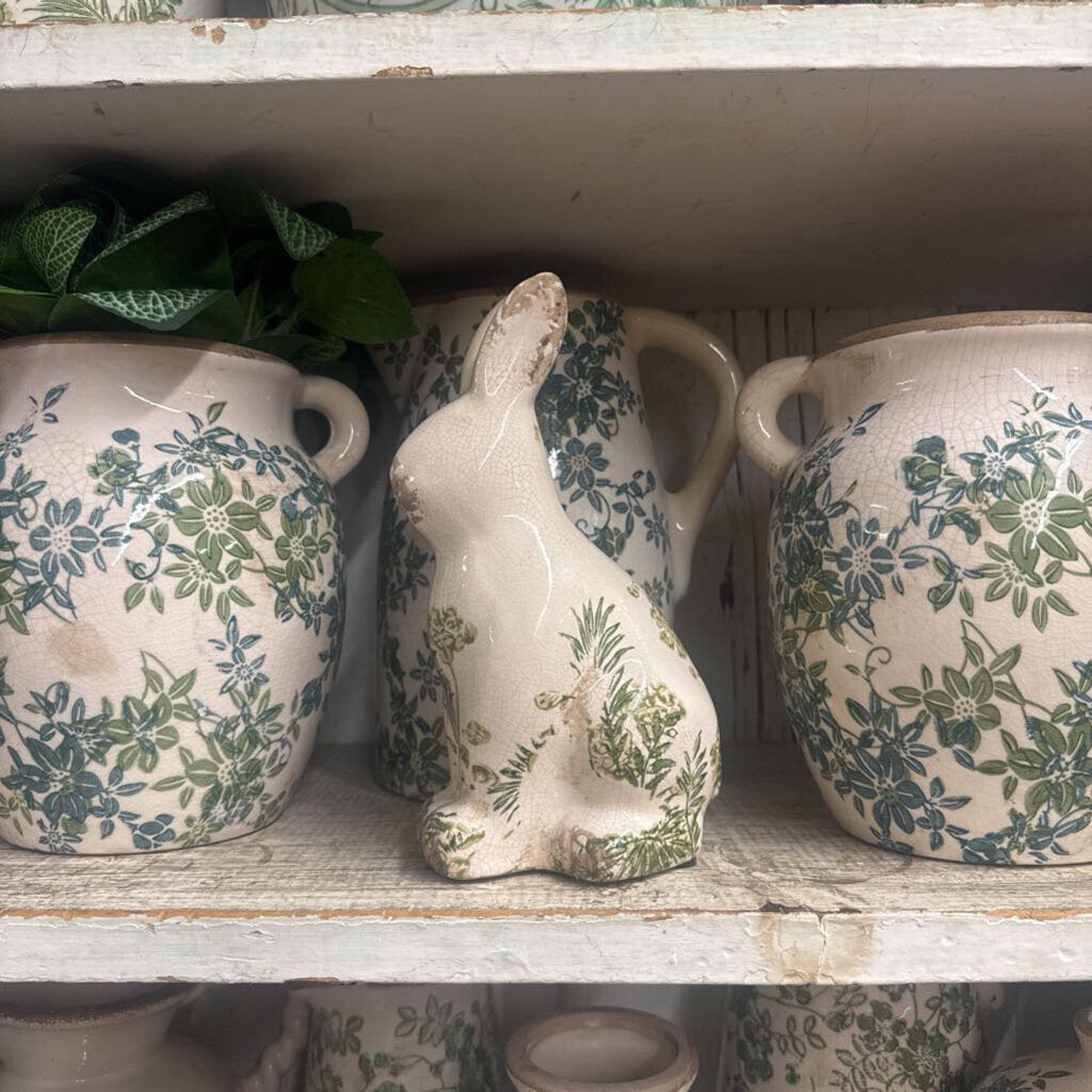 GREEN/WHITE BUNNY