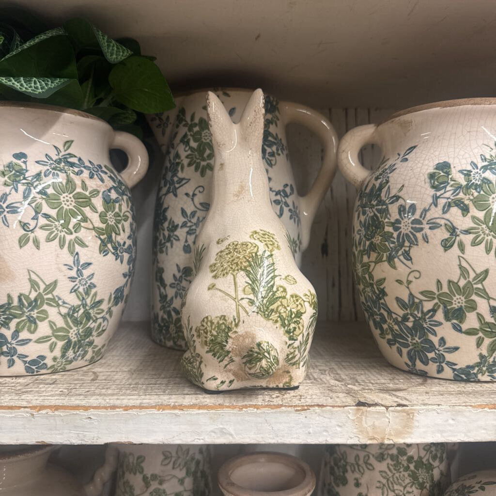 GREEN/WHITE BUNNY