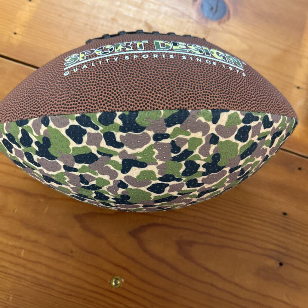 FOOTBALL CAMO SPORT DESIGN