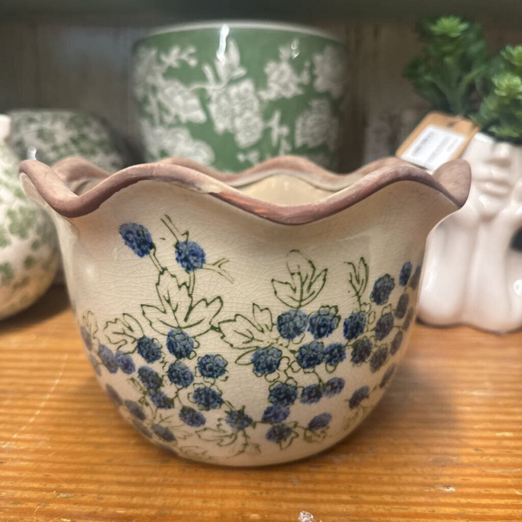 MED BLUEBERRY PLANTER